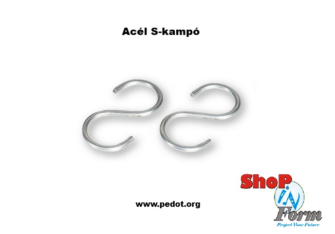 Acél S-kampó